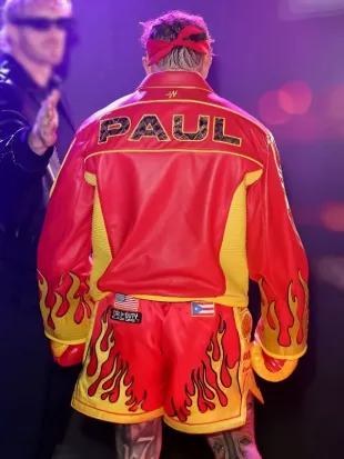 Jake Paul vs Anthony Joshua Hulkamania Leather Jacket