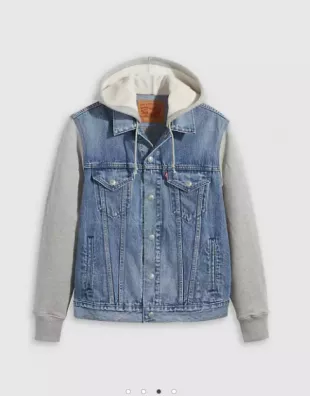 Hybrid Hoodie Trucker Jacket