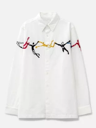 Rupauls Drag Race S18 Jane Don’t White Figured Graphic Shirt