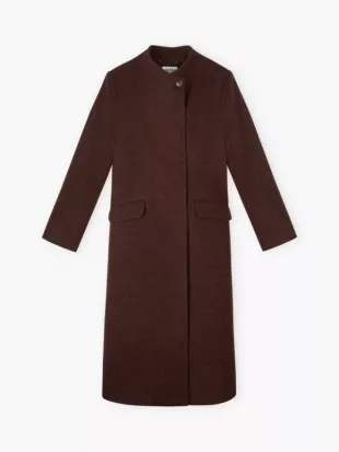 The Traitors UK S04 Claudia Winkleman Brown Wool Coat
