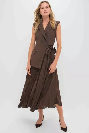 Helena Combo Blazer Dress