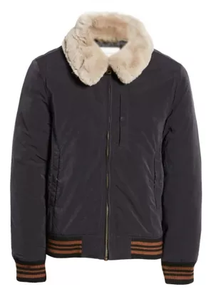 Fixer Upper Colorado Mountain House Joanna Gaines Sherpa Collar Jacket