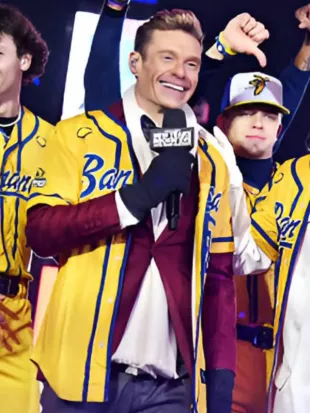 Ryan Seacrest New Year’s Eve Celebration Yellow Jersey