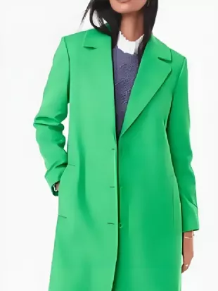 Run Away 2026 Clara Lioe Green Long Coat