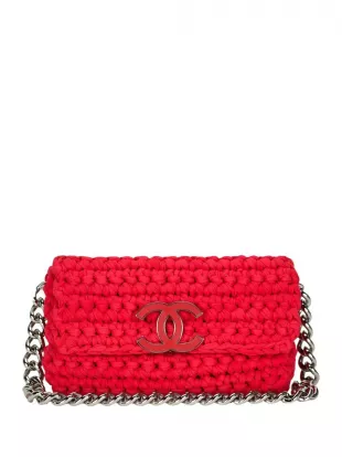 Pre-Owned 2014 Cruise Crochet Flap Shoulder bag