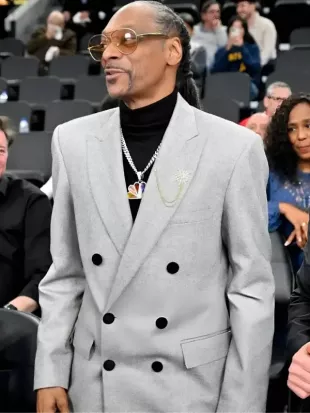 Snoop Dogg Warriors v Clippers Blazer
