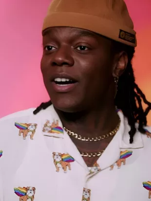 Rupauls Drag Race S18 Vita VonTesse Starr Dog Rainbow Cape Shirt