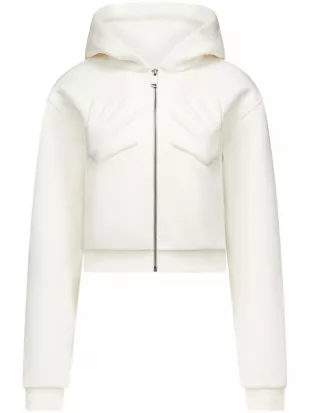 Embossed Handprint Hoodie