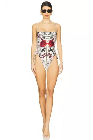 Russet Thorn One-Piece Swimsuit