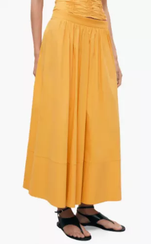 Sunny Cotton Blend Skirt