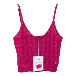 Pink Knitted Camisole