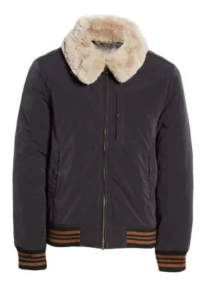 Fixer Upper Colorado Mountain House S01 Joanna Gaines Sherpa Collar Jacket