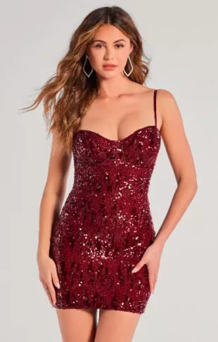 Shimmering Stunner Sequin Bodycon Mini Dress
