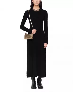 Wool and Cashmere Long Dress