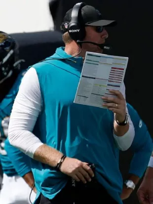 Head Coach Liam Coen Jacksonville Jaguars Vest
