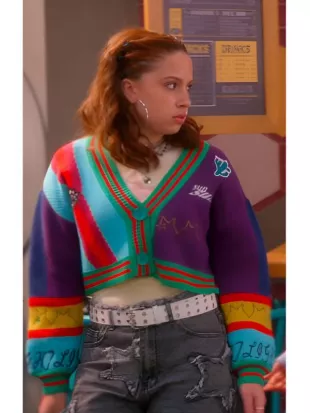 Electric Bloom S01 Jade Castillo Crop Cardigan