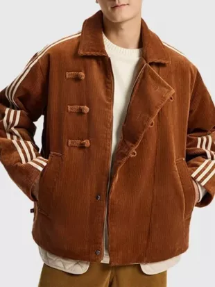 2026 Chinese New Year Brown Pad Jacket