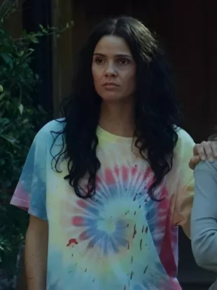 Shelley Hennig Hunting Season Tie Dye Shirt