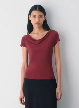 Smooth Matter™ Anne T Shirt in Cordovan