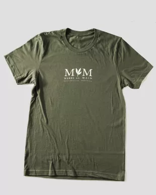 Marrs On Main Tee Military Green