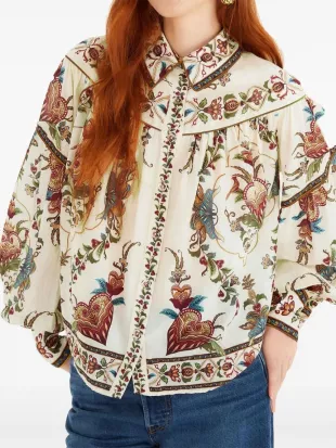 Floral Print Blouse