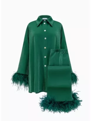 The Today Show Kristen Bell Green Pajamas