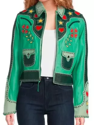 Beyond The Gates 2026 Camryn Jade Green Western Jacket