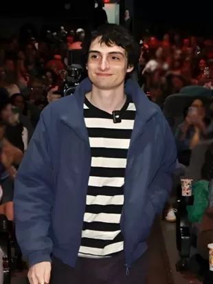Stranger Things 5 The Finale Fan Screening Finn Wolfhard Jacket