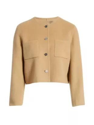 The Five 2026 Dana Perino Cropped Camel Jacket