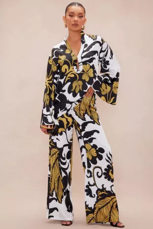 Solana Satin Pant Set