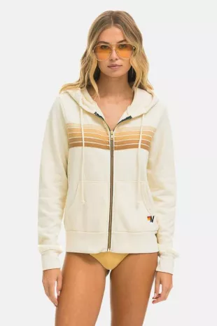 5-Stripe Zip Hoodie