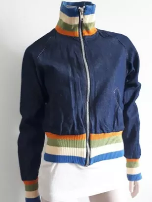 Electric Bloom S01 Ruby Marino Denim Jacket