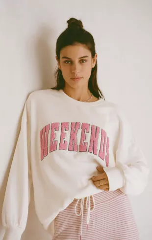 Weekends Sweatshirt
