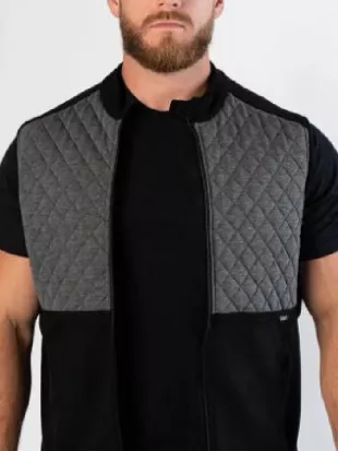 Today Show 2026 Matt Rogers Grey Quilted Vest
