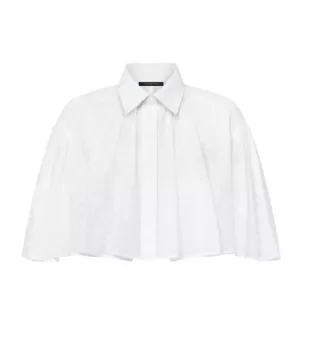 Monogram Fil Coupé Cape Blouse