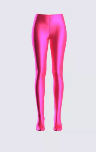 Lux Pink High Heel Leggings