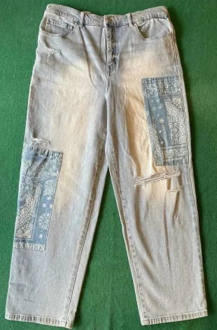 Mom Jeans Womens High Rise Straight