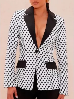 Beyond The Gates 2026 Vanessa McBride Polka Dot Blazer
