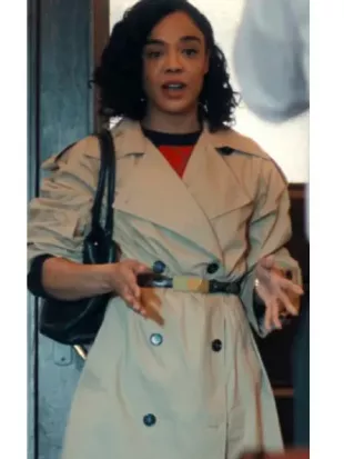 His & Hers S01 Tessa Thompson Trench Coat
