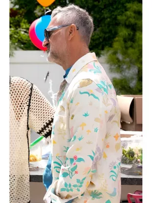 The Valley Persian Style 2026 Bamshad Akhbari Leaf Print Shirt