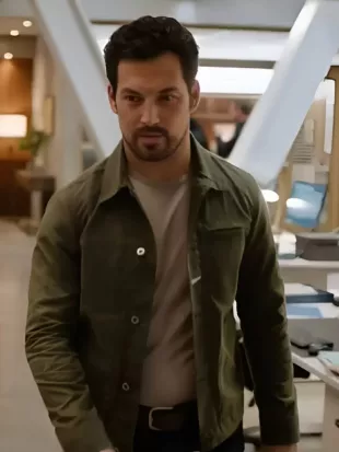 Wild Cards S3 Cole Ellis Green Jacket