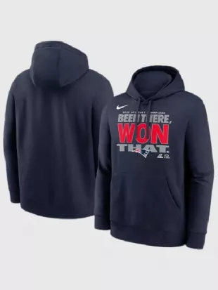 New England Patriots 2025 AFC Champions Hoodie