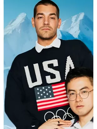 The Today Show 2026 Matt Rogers American Flag Sweater