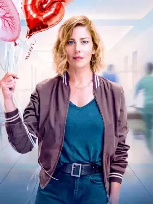 Dear Life 2026 Lillian Vandenberg Brown Bomber Jacket