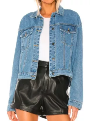 People We Meet On Vacation Emily Bader Denim Jacket