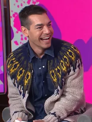 The Today Show Matt Rogers Knit Cardigan