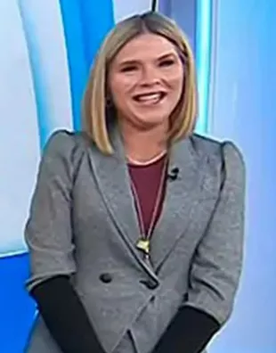 The Today Show 2026 Jenna Bush Hager Grey Blazer