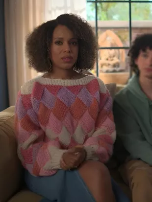 Unprisoned Season 2 Kerry Washington Weave Sweater