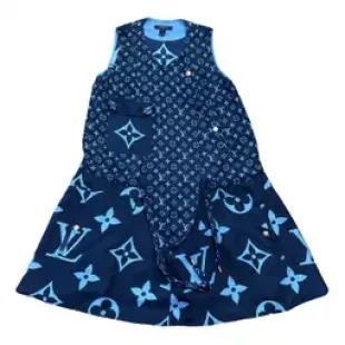 Zip Front Silk Dress