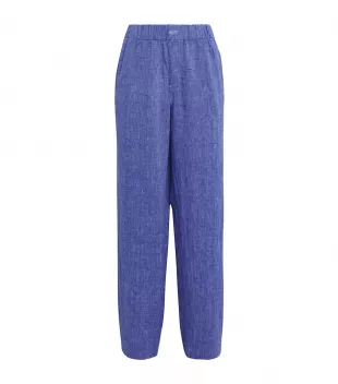 Linen The Palazzo Trousers
